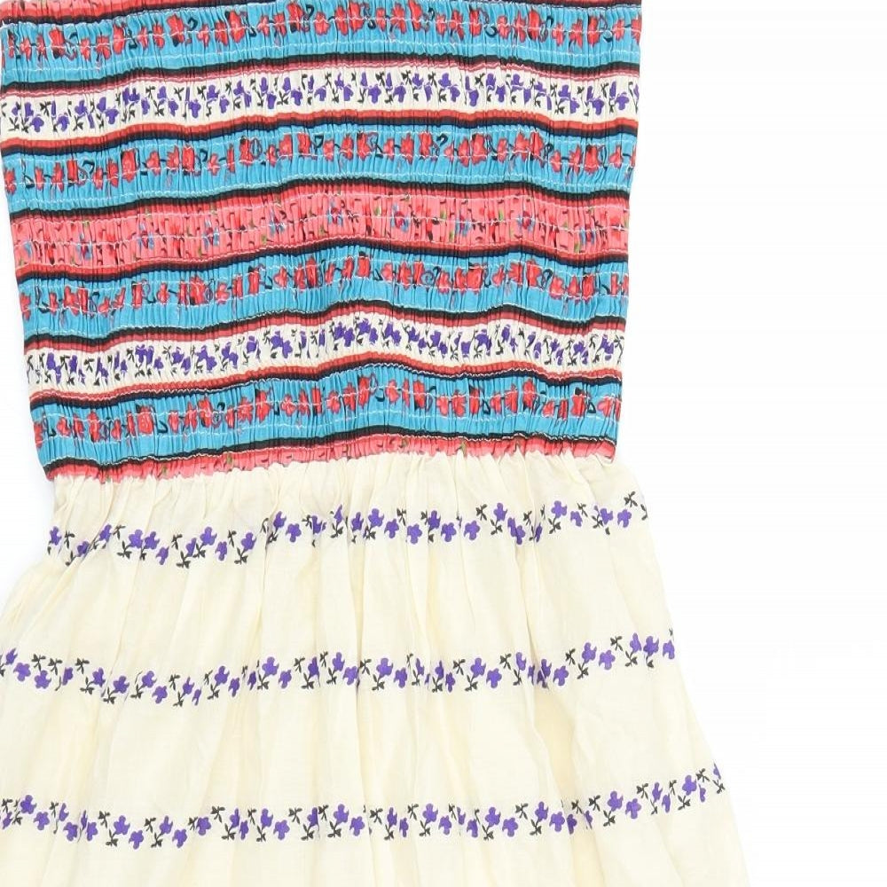 Atmosphere Womens Blue Floral  Fit & Flare  Size 12