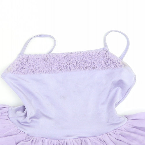 Bloch Girls Purple   Tutu Dress  Size 8-9 Years