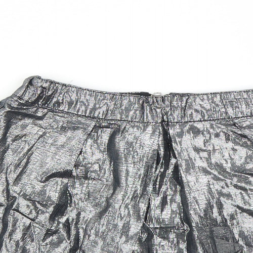 Gap Girls Silver   A-Line Skirt Size 7 Years