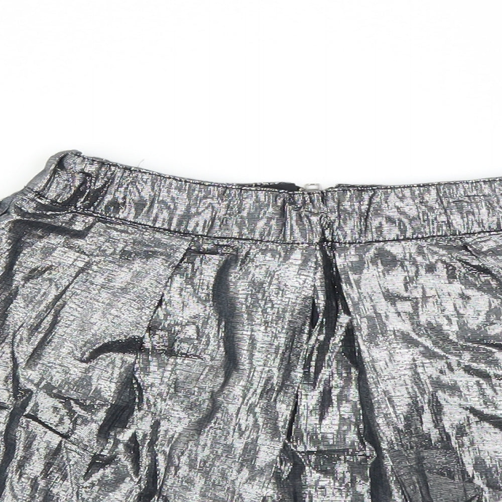 Gap Girls Silver   A-Line Skirt Size 7 Years