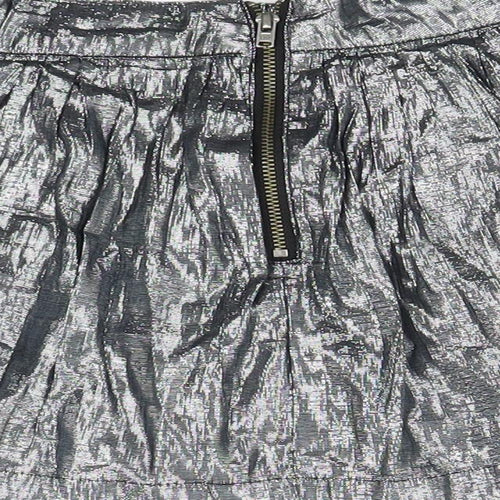Gap Girls Silver   A-Line Skirt Size 7 Years
