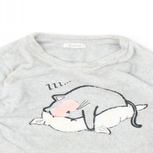 Primark Womens Grey   Pullover Jumper Size S