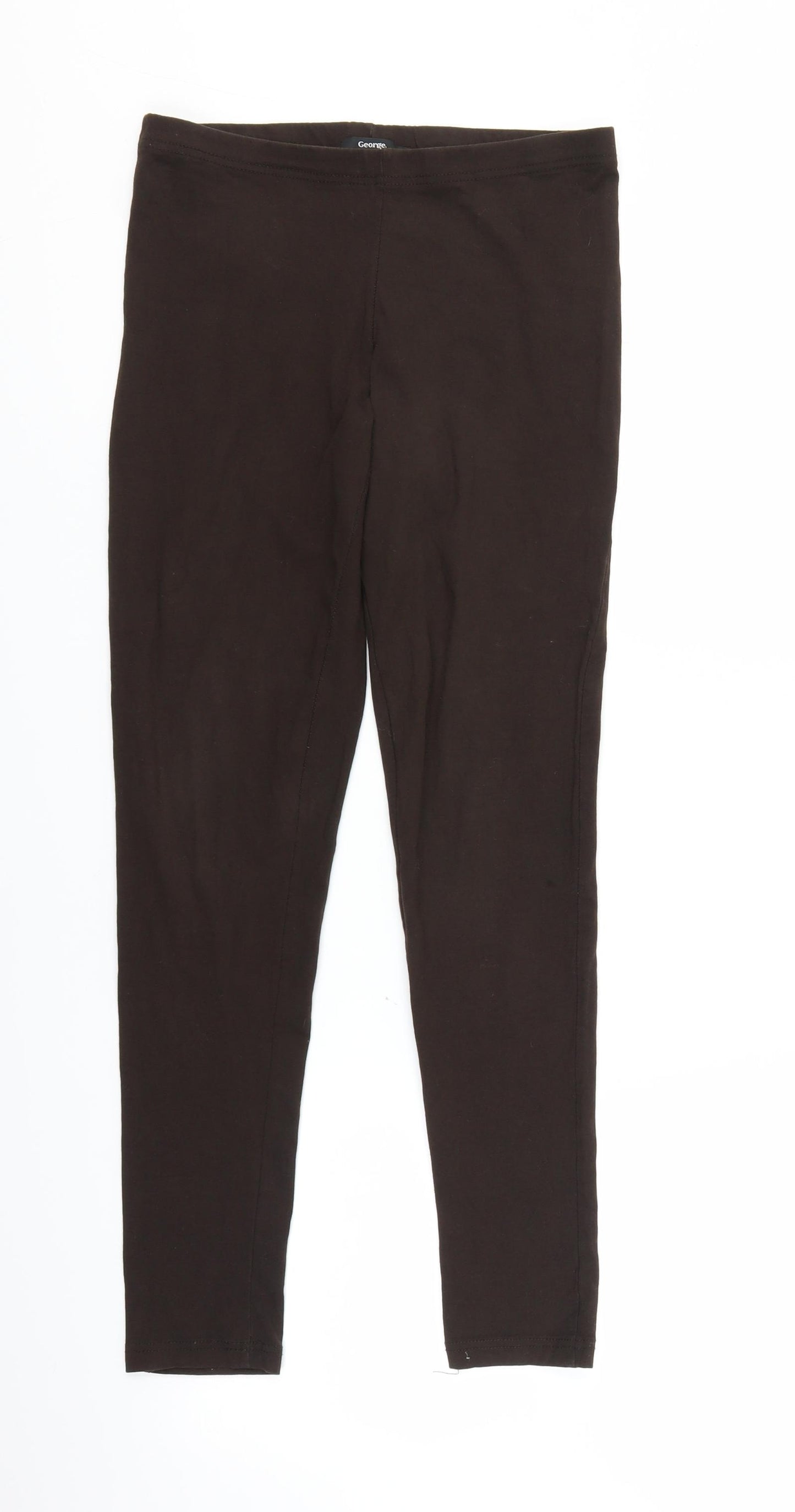 George Womens Brown    Leggings Size 14 L26 in