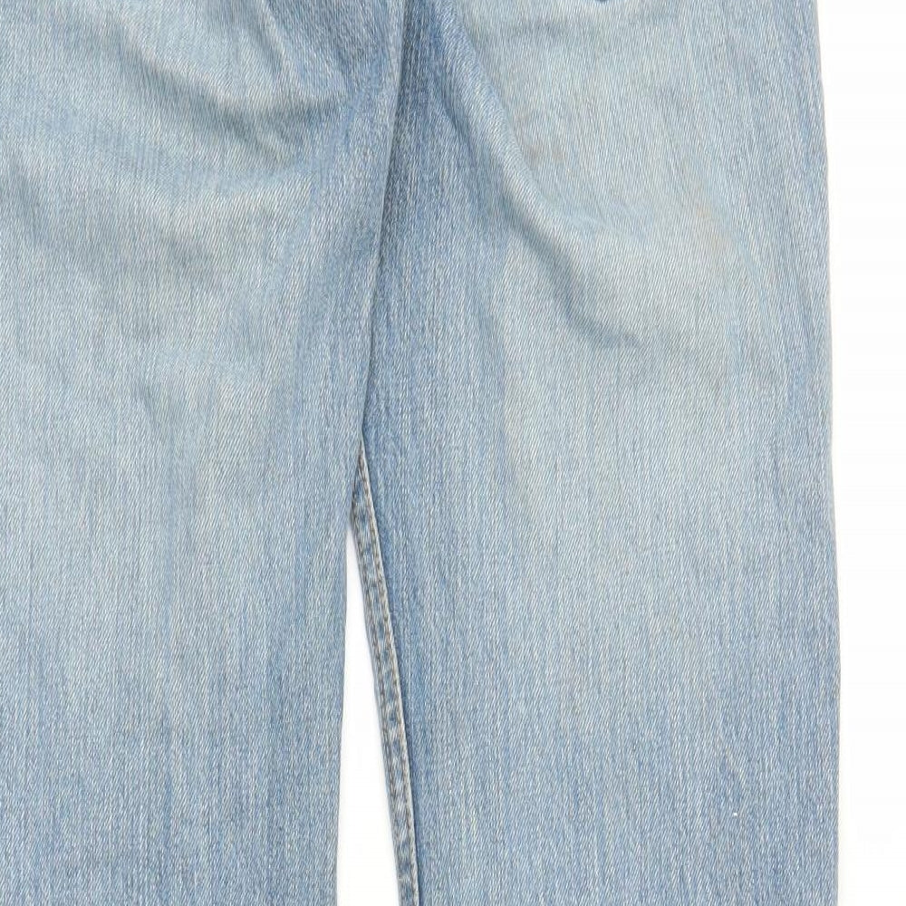 FCUK Womens Blue  Denim Bootcut Jeans Size 10 L28 in