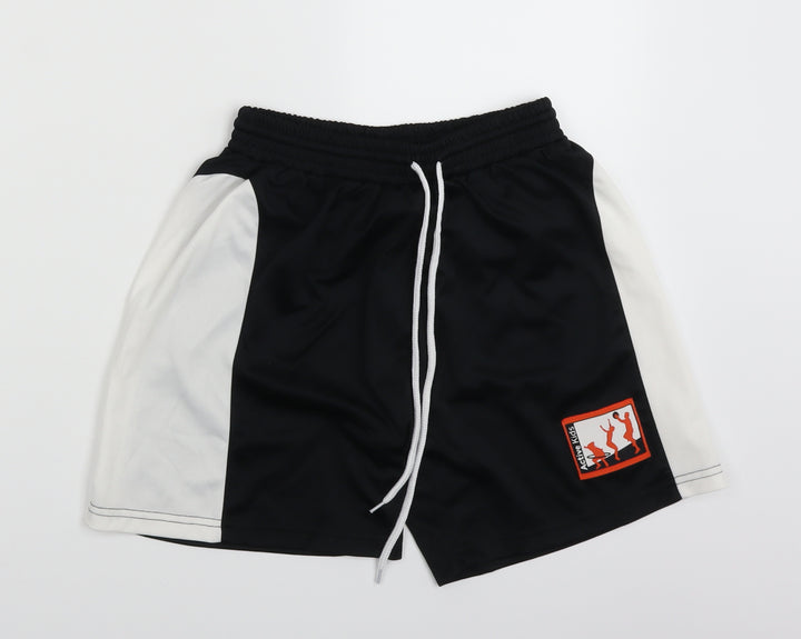 Sainsburys Boys Black Bermuda Shorts Size S