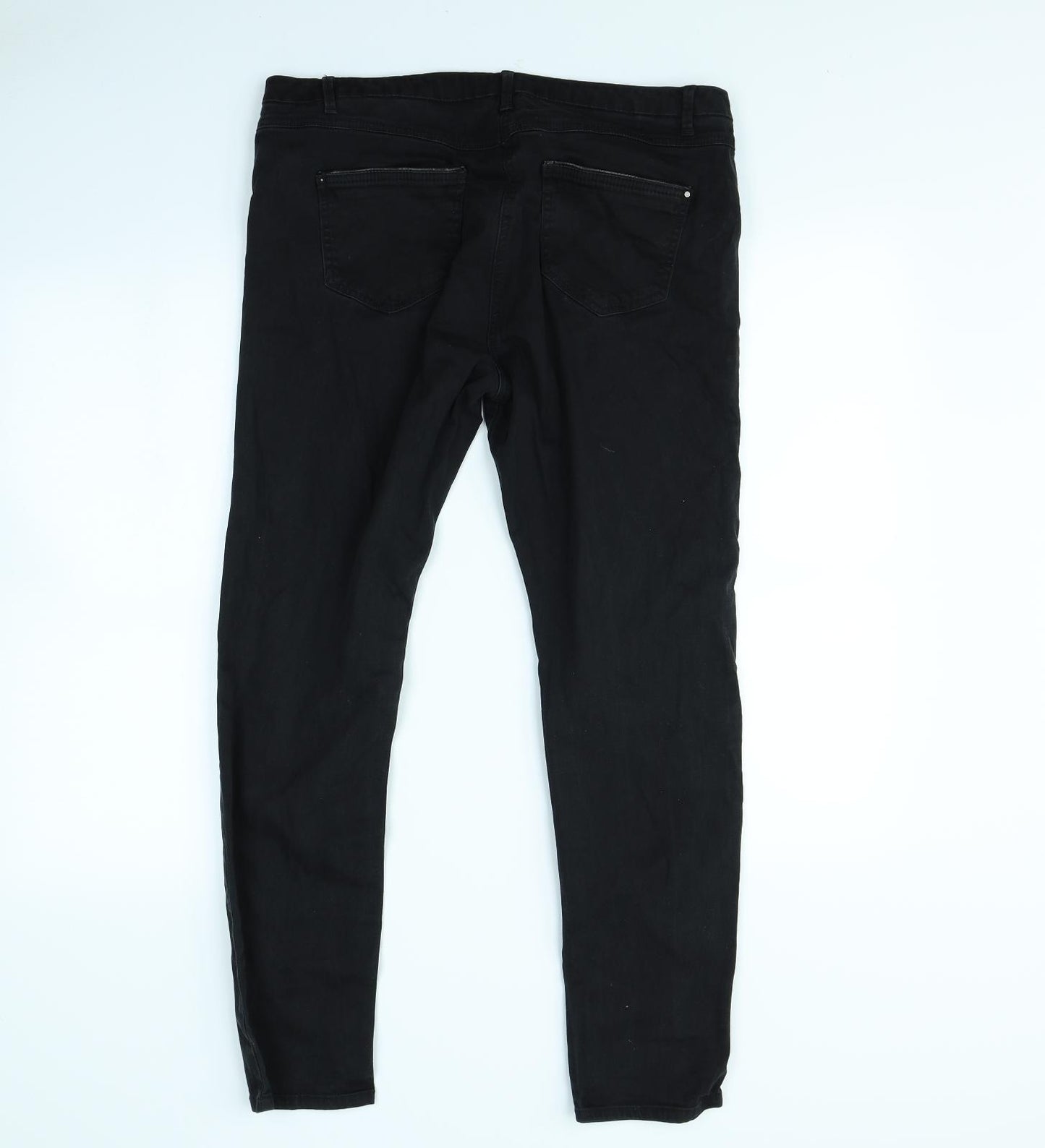 George Womens Black   Skinny Jeans Size 16 L30 in