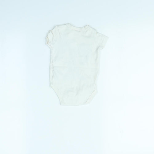 Disney Baby White   Babygrow One-Piece Size 9-12 Months  - Mickey Mouse