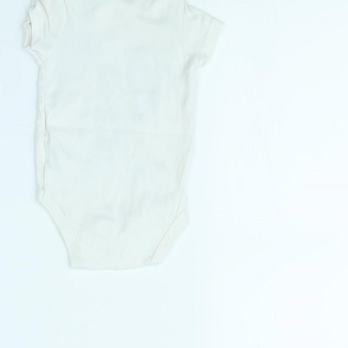 Disney Baby White   Babygrow One-Piece Size 9-12 Months  - Mickey Mouse