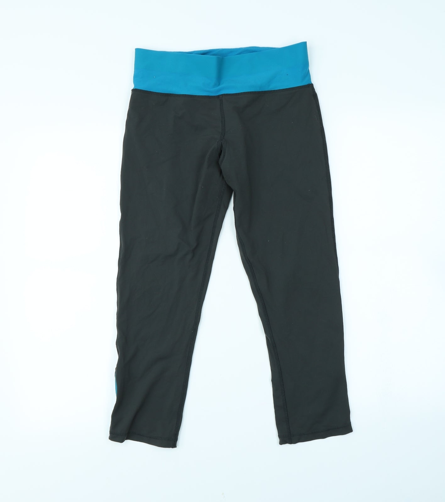 USA Pro Womens Grey   Cropped Leggings Size 10 L23 in