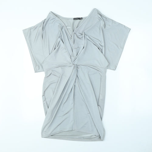 Boohoo Womens Grey   Mini  Size 14