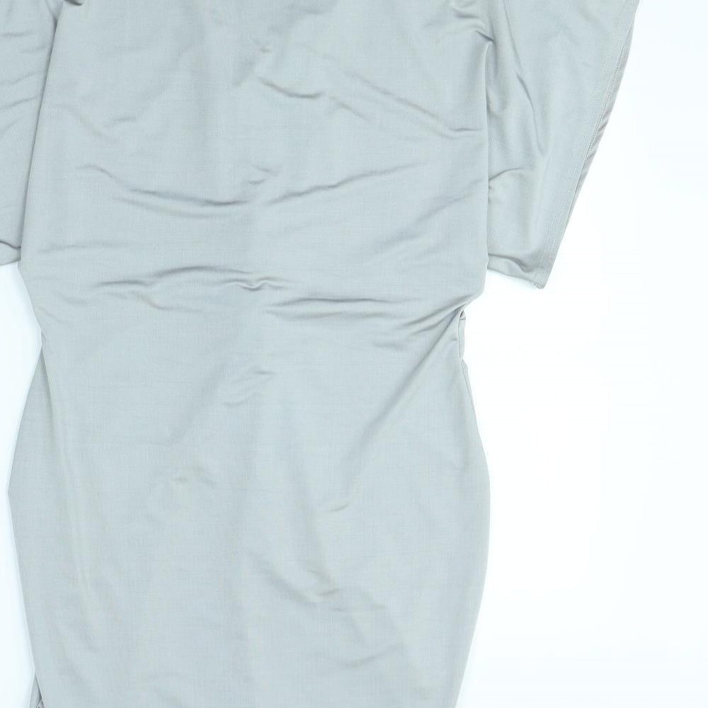 Boohoo Womens Grey   Mini  Size 14