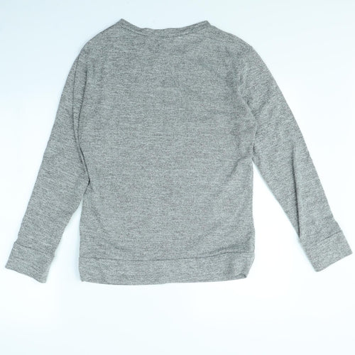 Femme Luxe Womens Grey   Pullover Jumper Size S