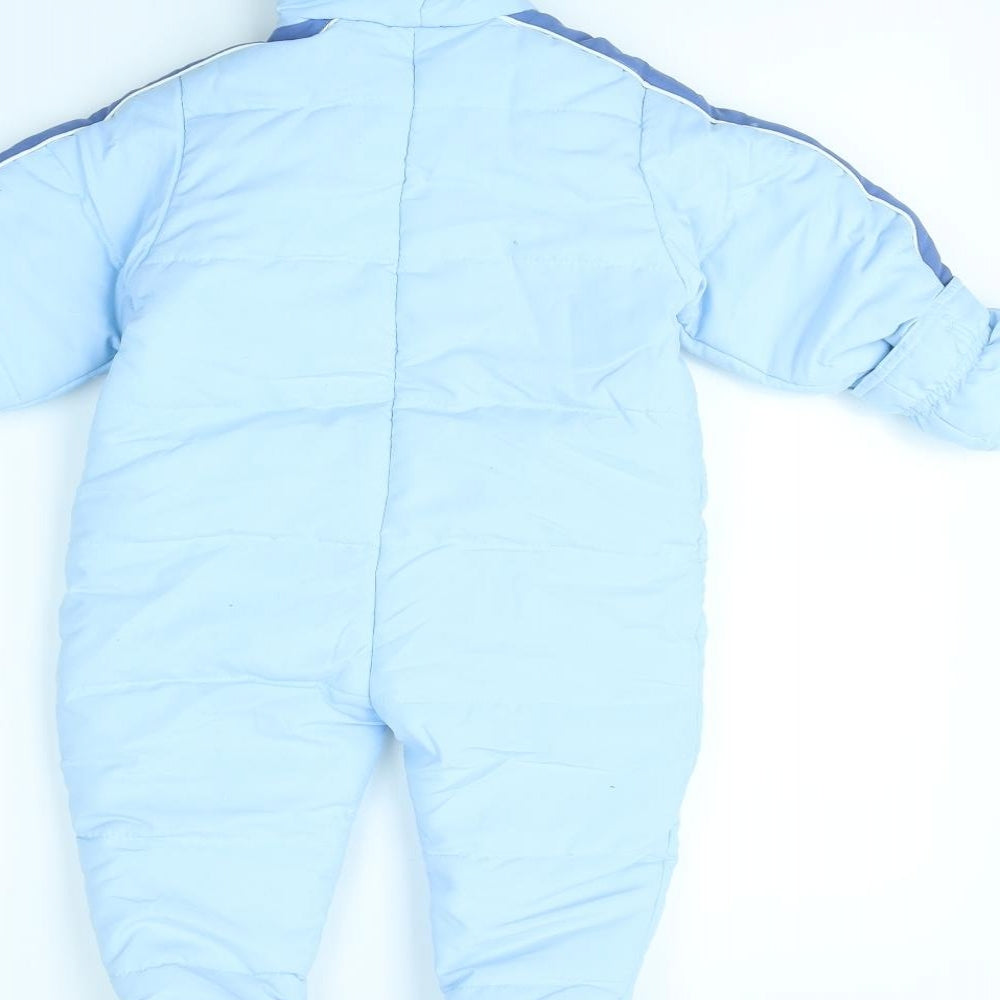Mackays Baby Blue   Babygrow One-Piece Size 9-12 Months