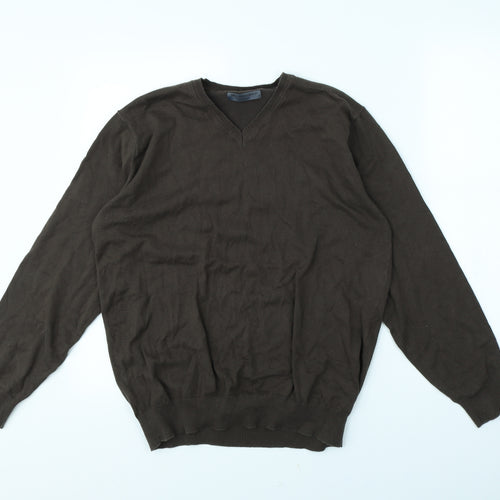 NEXT Mens Brown   Pullover Jumper Size M