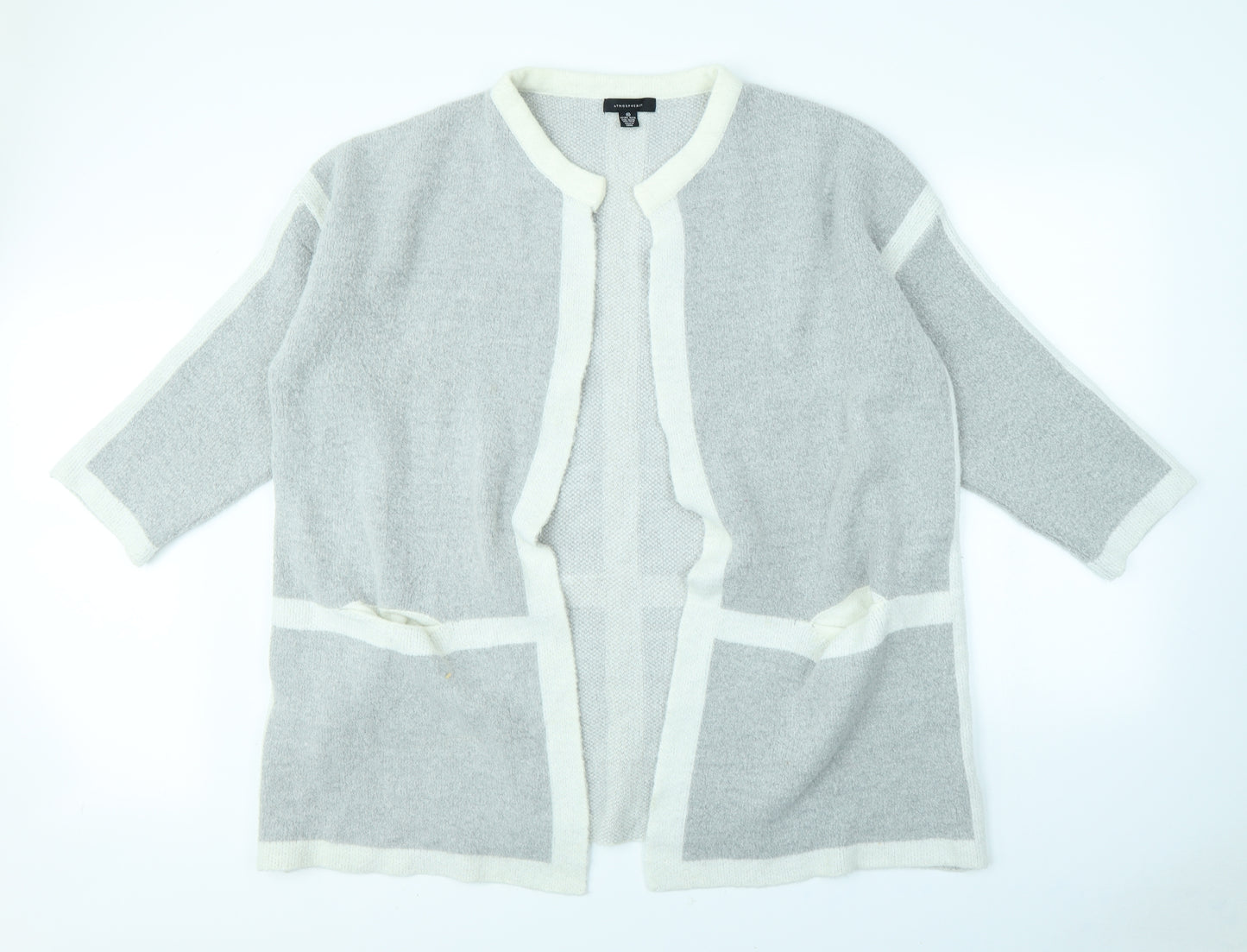 Atmosphere Womens Grey   Cardigan Jumper Size XL