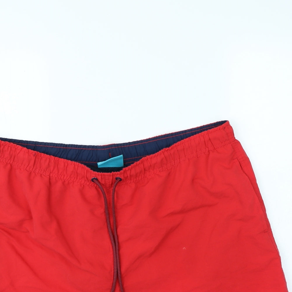 Cedar Wood State Mens Red   Sweat Shorts Size XL - Swim Short