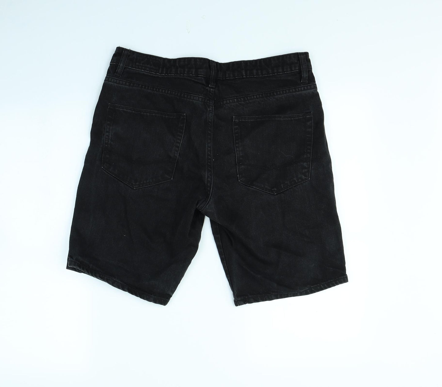 Preworn Mens Black   Chino Shorts Size 34 in