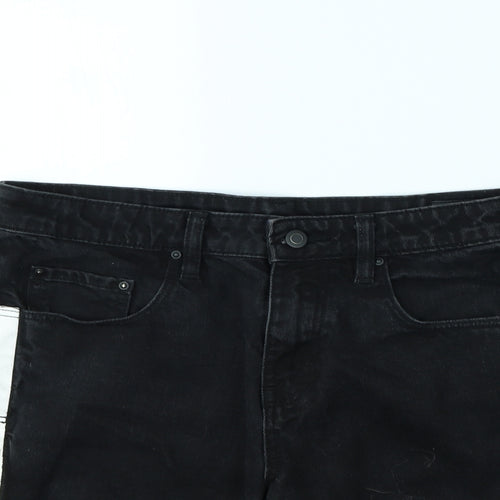 Preworn Mens Black   Chino Shorts Size 34 in