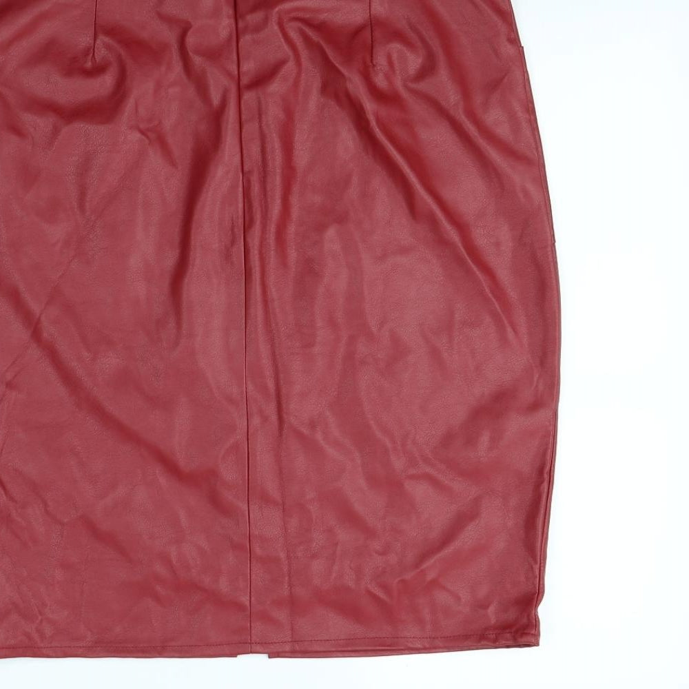 Atmosphere Womens Red   Straight & Pencil Skirt Size 14