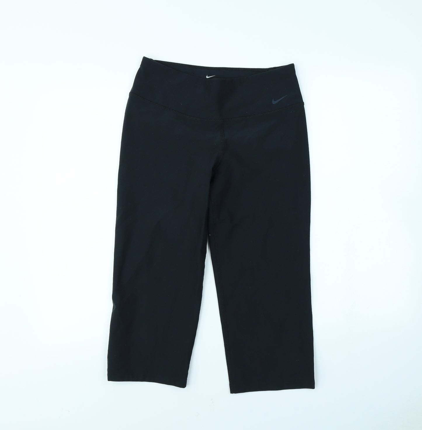 Nike Womens Black   Cropped Leggings Size M L20 in