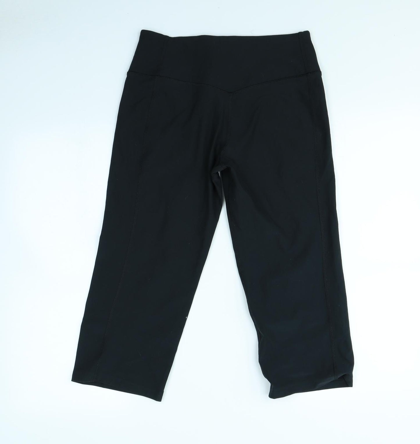 Nike Womens Black   Cropped Leggings Size M L20 in