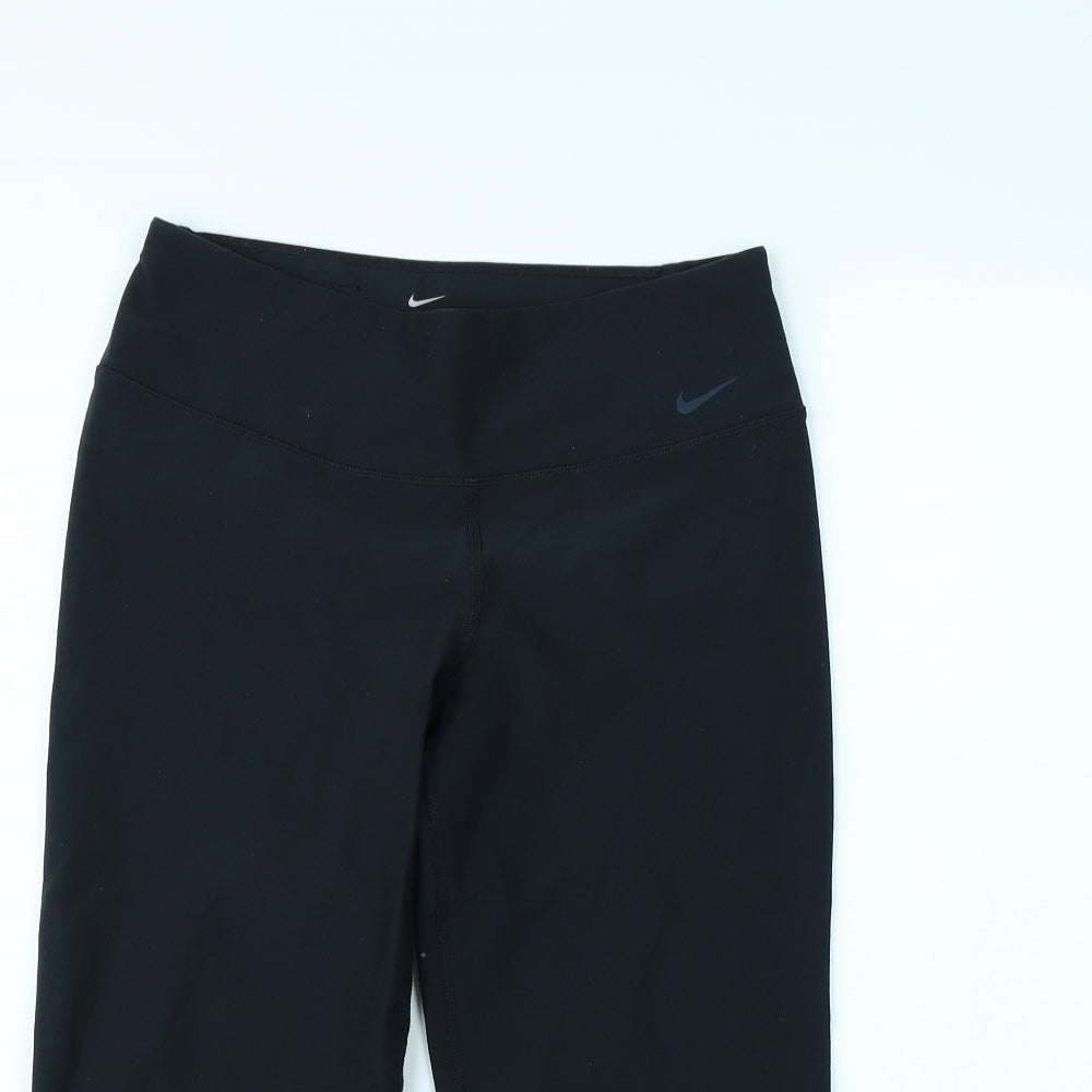 Nike Womens Black   Cropped Leggings Size M L20 in