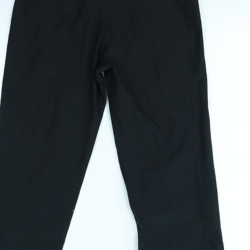 Nike Womens Black   Cropped Leggings Size M L20 in