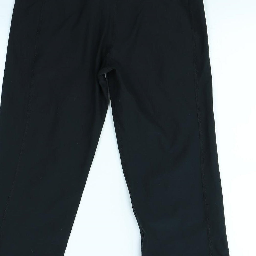 Nike Womens Black   Cropped Leggings Size M L20 in