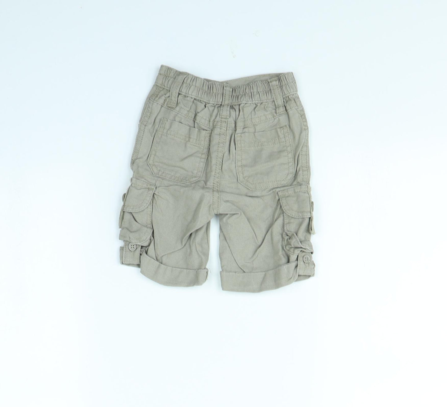 Preworn Baby Green   Cargo Trousers Size 3-6 Months