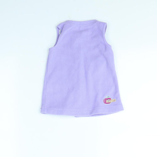 NEXT Girls Purple   Gilet Jacket Size 3-6 Months