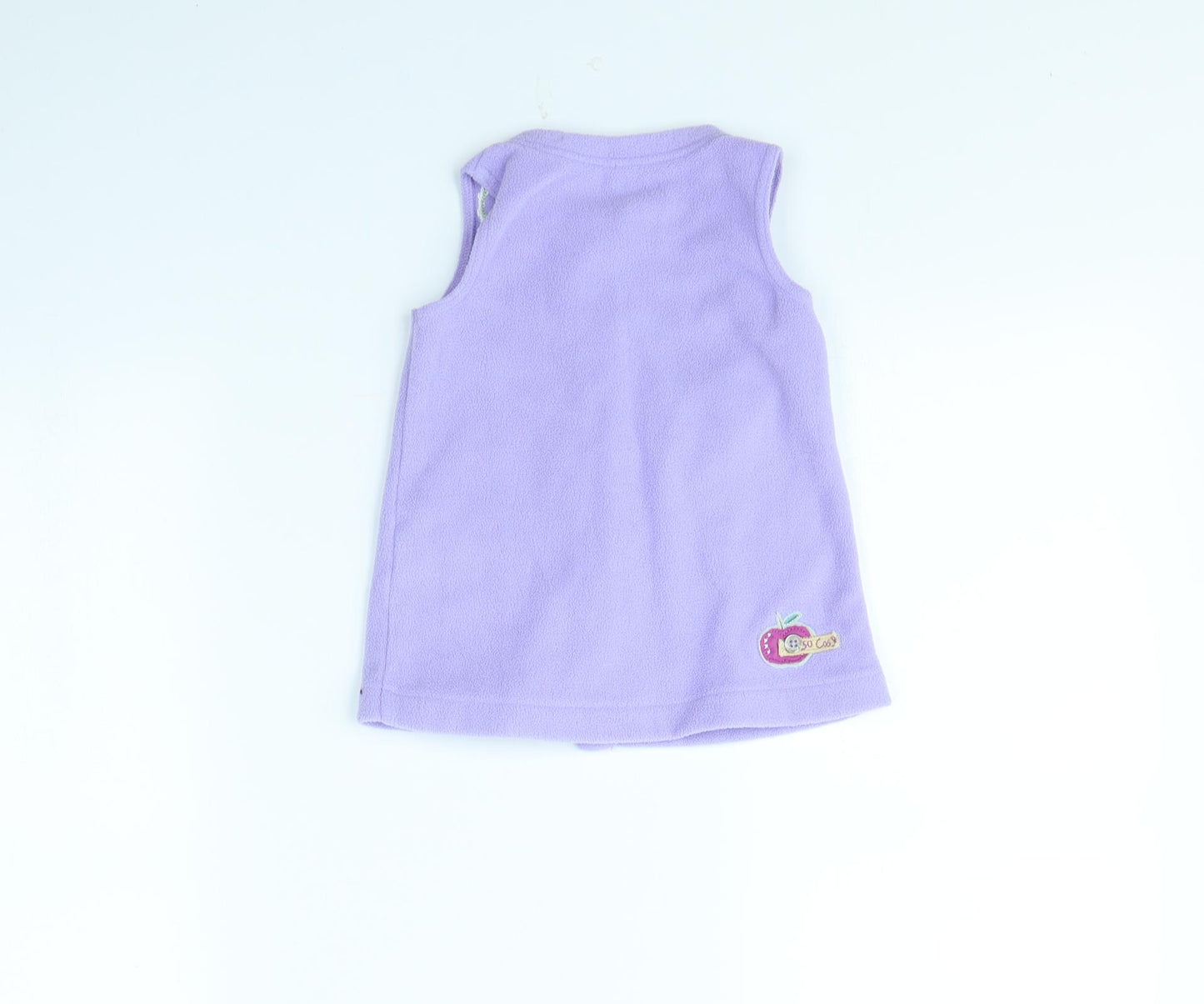 NEXT Girls Purple   Gilet Jacket Size 3-6 Months