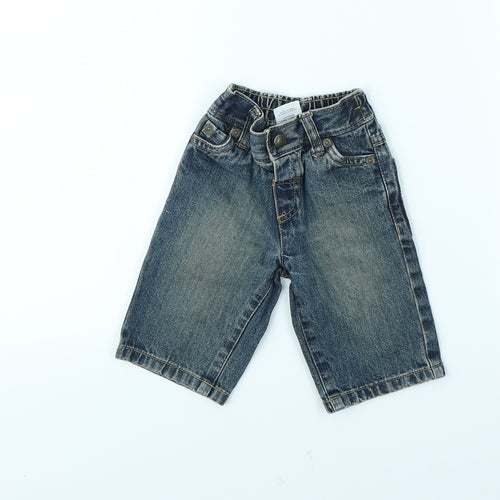 NEXT Baby Blue  Denim Capri Jeans Size 3-6 Months
