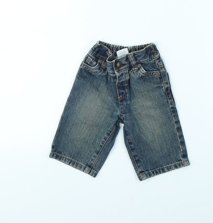 NEXT Baby Blue Denim Capri Jeans Size 3-6 Months