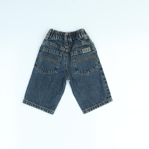 NEXT Baby Blue  Denim Capri Jeans Size 3-6 Months