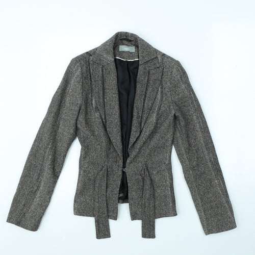 Wallis Womens Brown Herringbone  Jacket  Size 8
