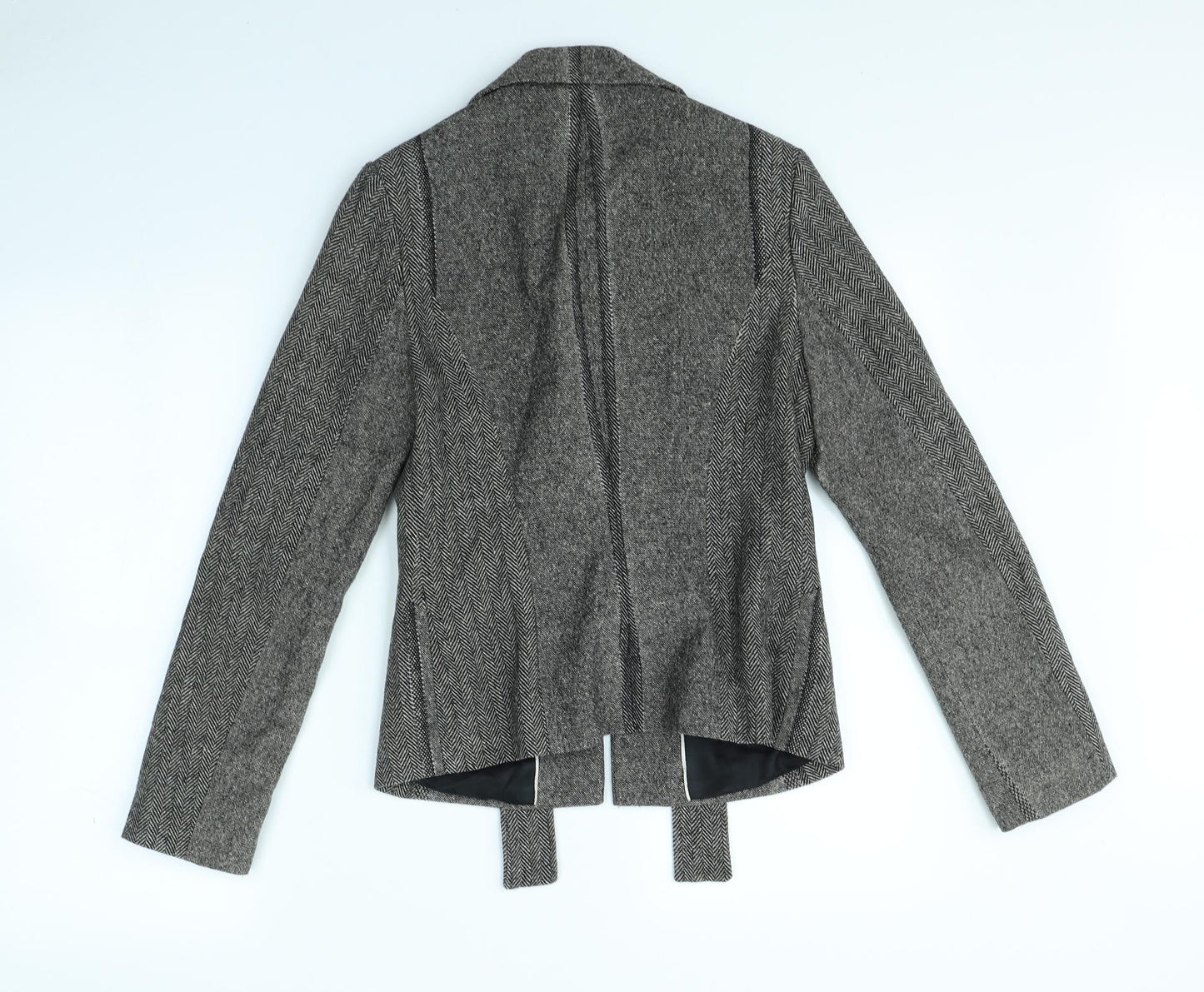 Wallis Womens Brown Herringbone  Jacket  Size 8