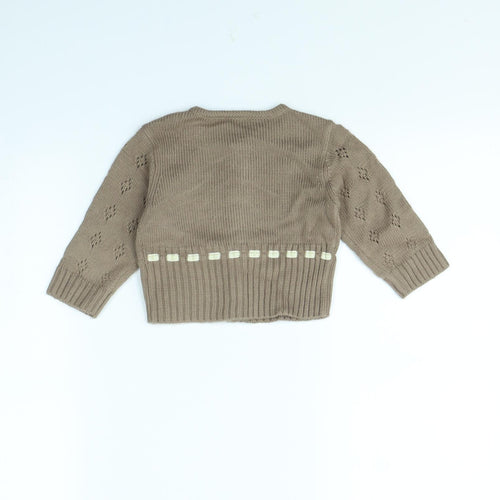 George Girls Brown   Jacket  Size 6-9 Months