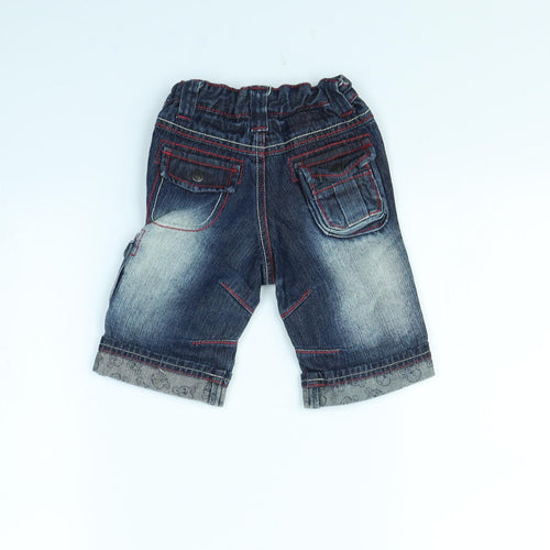 NEXT Baby Blue   Cargo Jeans Size 3-6 Months