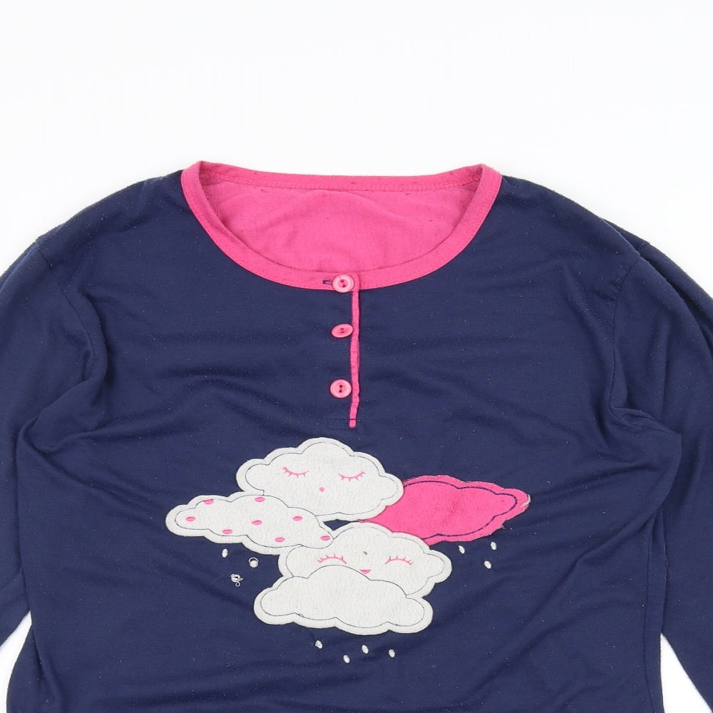 Preworn Womens Blue   Basic T-Shirt Size S