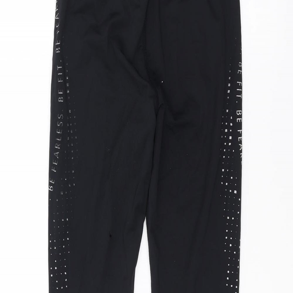 Workout Womens Black   Jogger Leggings Size XS L26 in