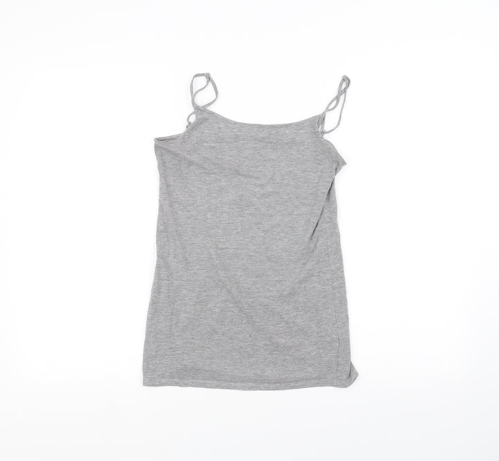Atmosphere Womens Grey Basic T-Shirt Size 12
