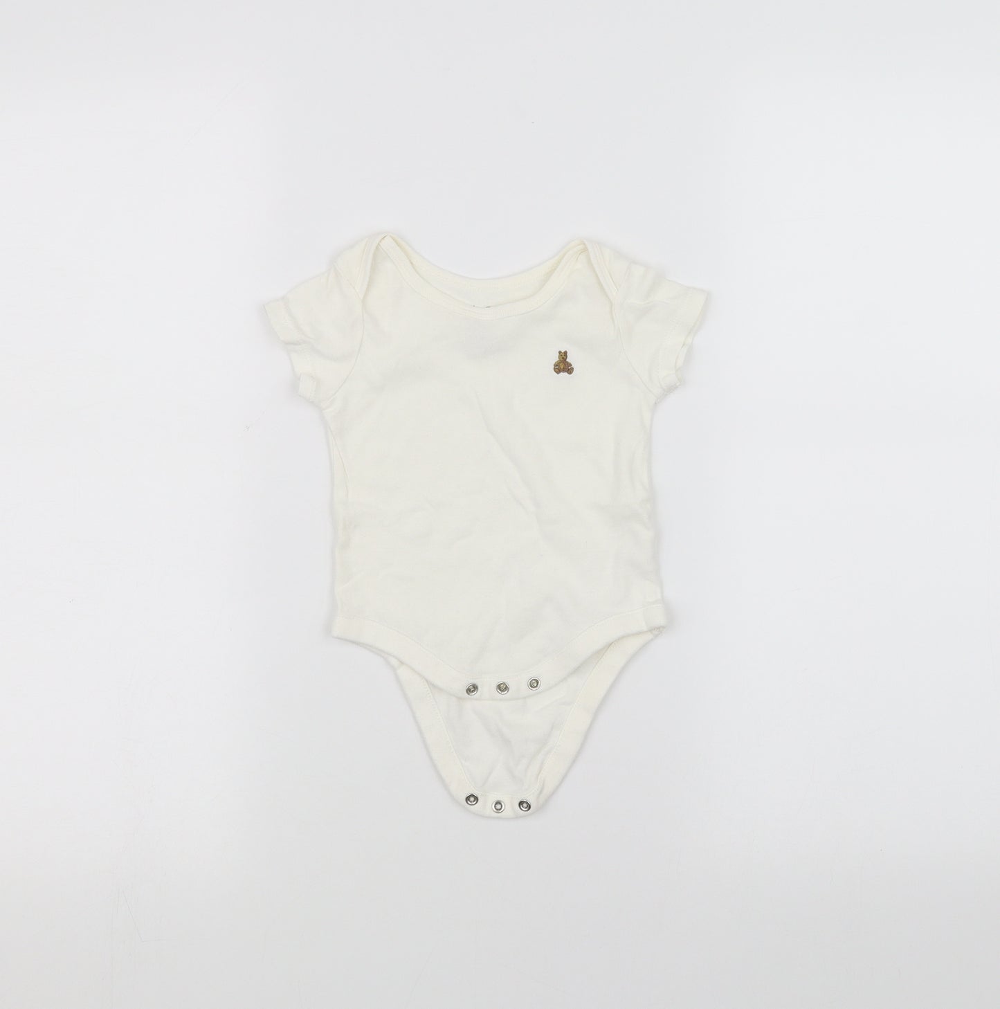 Gap Baby White   Basic T-Shirt Size 3-6 Months