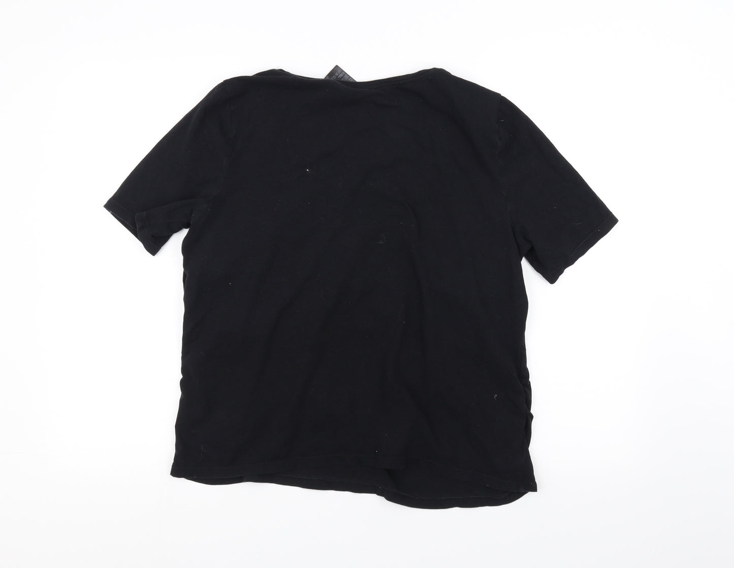 H&M Womens Black   Basic T-Shirt Size L