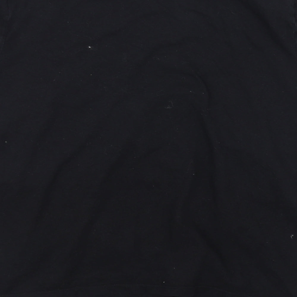 H&M Womens Black   Basic T-Shirt Size L