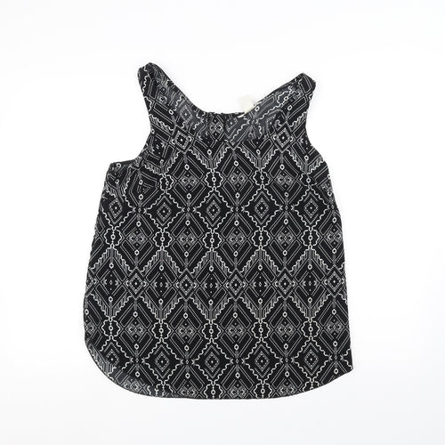 H&M Womens Black   Basic T-Shirt Size S