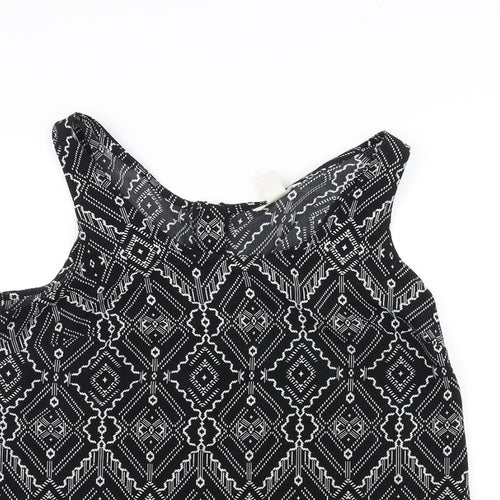 H&M Womens Black   Basic T-Shirt Size S