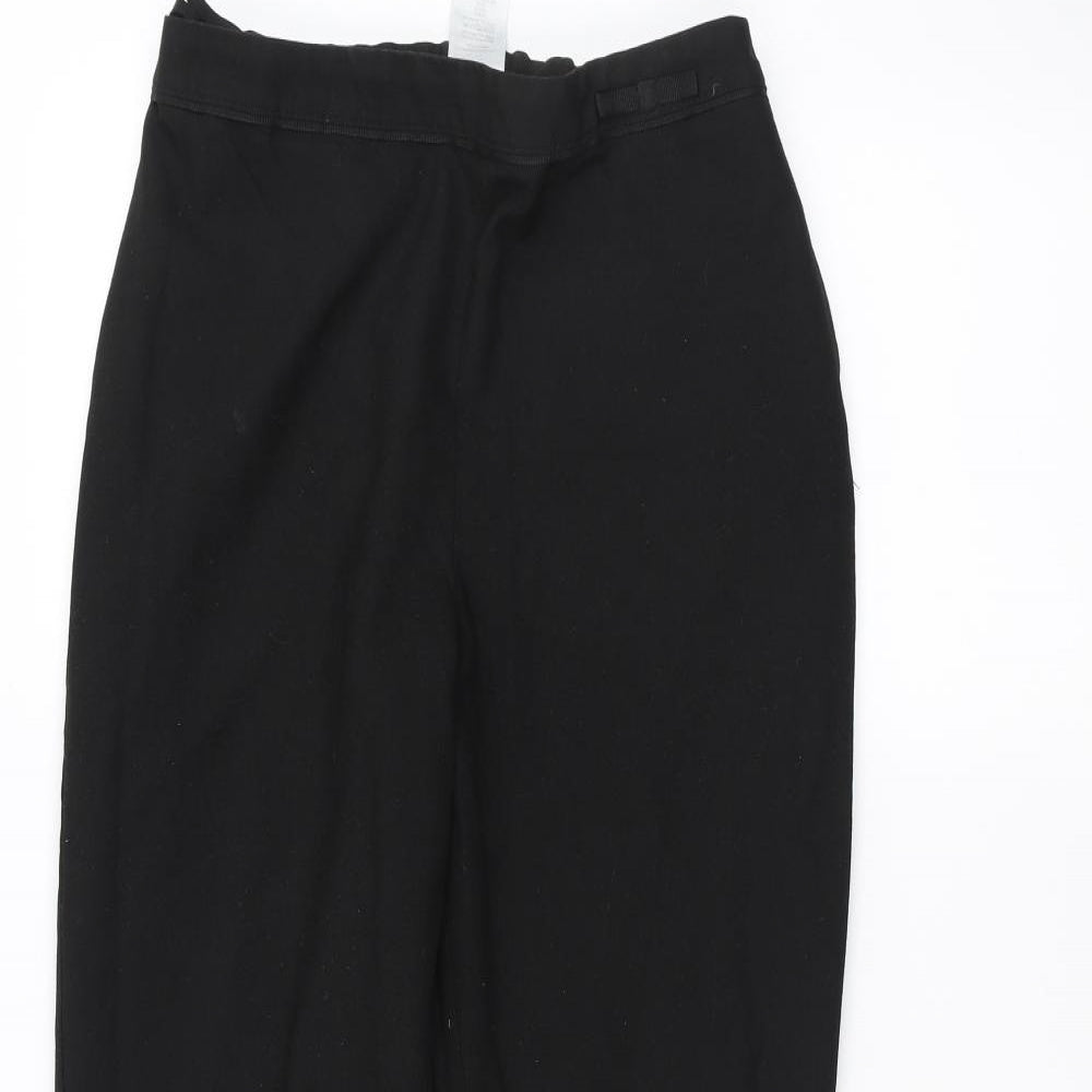 George Girls Black   Sweatpants Trousers Size 12-13 Years