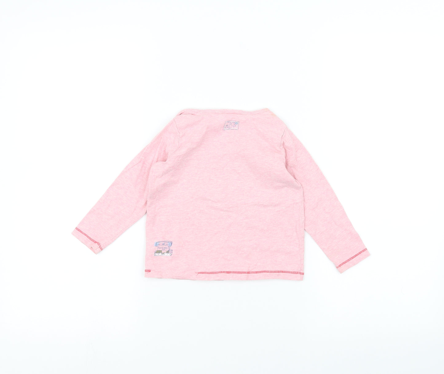 NEXT Girls Pink   Basic T-Shirt Size 12-18 Months