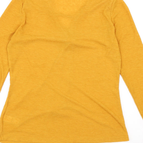 NEXT Womens Yellow   Basic T-Shirt Size 10