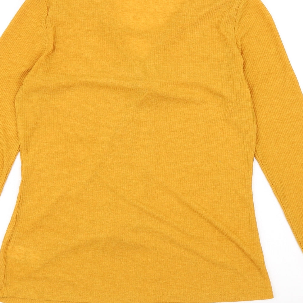 NEXT Womens Yellow   Basic T-Shirt Size 10